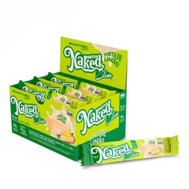 Imagem de Naked Protein Slim Caixa Com 12 Unidades de 25g Adaptogen Torta De Lim
