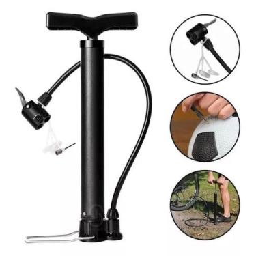 Imagem de Bomba De Ar Encher Pneu Bicicleta/Moto/Bola E Balão Forte - Marca Conv
