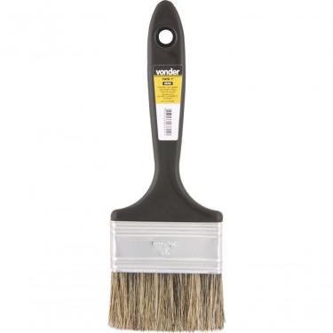 Imagem de Pincel 4 Cerdas Gris Cabo Plástico Tintas Latéx Acrí Vonder
