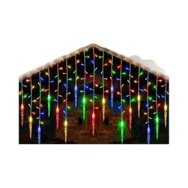 Imagem de Cortina De Luz LED De Inverno, Guirlanda De Gelo 0.3M 0.4M 0.5M Para D