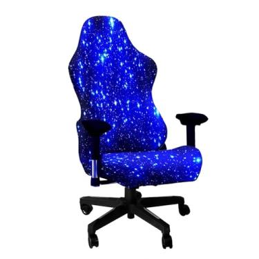 Imagem de Capa para cadeira de jogos com capas de apoio de braço, capas elásticas para cadeira de jogos com zíper universal (estilo 2)