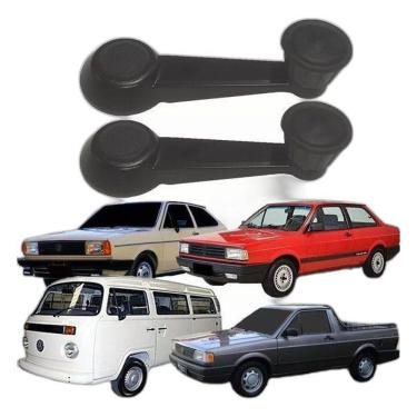 Imagem de Manivela Levantar Vidro Gol Voyage Fusca Kombi Zamaq  Par 