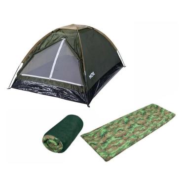 Imagem de Barraca Camping Iglu 2 Pessoas Verde - Mor + Colchonete