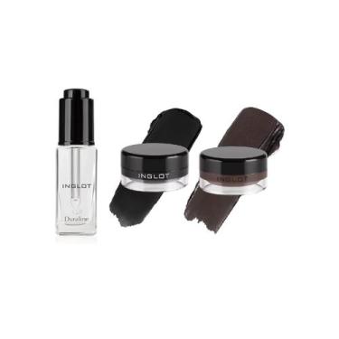 Imagem de Pacote de delineador de olhos THE BEAUTY BOX INGLOT Duraline + AMC 77 