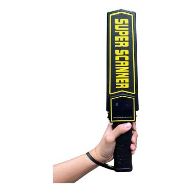 Imagem de Detector Metal Recarregável Segurança Portátil Scanner Event