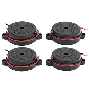 Imagem de Campainha de Alarme de Alta Decibéis para Projeto DIY 95dB DC3-24V, Componentes de Controle Industrial, Campainha de Alarme de 4 Peças para Sinal de Alarme Eletrônico