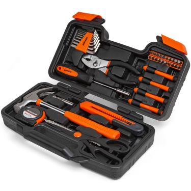 Imagem de Jogo de Ferramentas DIY com 39 Peças + Maleta - 3370165 - ROBUST