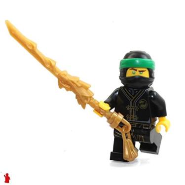 Imagem de LEGO Ninjago Minifigura - Lloyd Black Wu-Cru Treinamento Gi L
