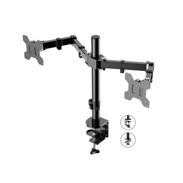 Imagem de Suporte Articulado Monitor SIM-3500 Aquário 14 A 32 Com Base Fixa Cor:Preto