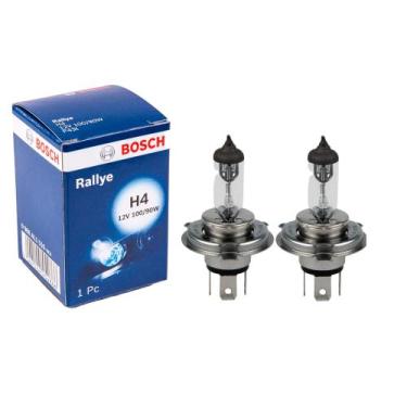 Imagem de PAR de LAMPADAS AUTOMOTIVA ORIGINAL BOSCH RALLYE H4 12V 100/90W