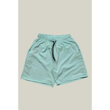 Imagem de Shorts Masculino Elastano Premium WSS Natação - WSS Brasil, P, Verde c