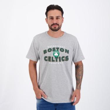 Imagem de Camiseta NBA Boston Celtics Cinza, M