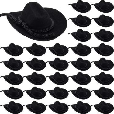 Imagem de Mini chapéus de cowboy Hercicy for Crafts, lembrancinhas de casamento 