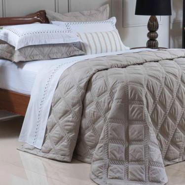 Imagem de Cobreleito Super King Algodão 250 Fios Miami Super Elegante - De Luca 