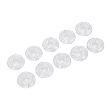 Imagem de Mingzhe Efeito de Guitarra Pedal Footswitch Topper Clear Abs Capitão de Pedal de Pedal 10mm Adequado para Os Pedais Universal de 3/8 de Polegada de 3/8 Polegadas