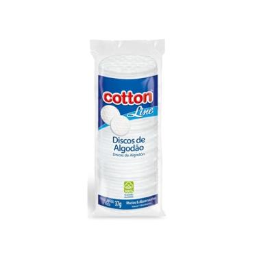 Imagem de Cotton Line Algodão Facial Disco 37 Gr