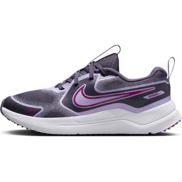 Imagem de Nike Tênis de corrida infantil Cosmic Runner (HM4402-500, uva escura/hortênsia/branco/fúcsia quente), Uva escura/hortênsia/branco/fúcsia quente, 21