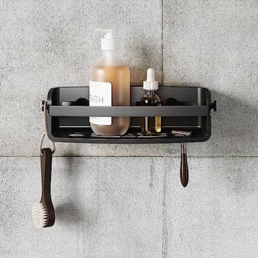 Imagem de Organizador de Chuveiro Banheiro Flex Umbra Adesivo Preto