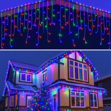 Imagem de Cascata 200 Led 5 Metros 8 Funções Luz Natal 127V/220V - oem, Colorido