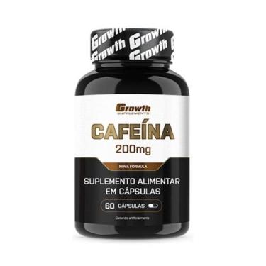 Imagem de Cafeína 200mg 60caps Growth Supplements
