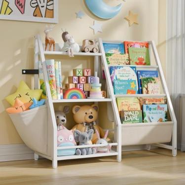 Imagem de Estante de livros e armazenamento de brinquedos LATIBELL 3 Tier Kids W