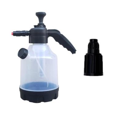 Imagem de Ｂｅｓｇａ Pulverizador de espuma, pulverizador de água portátil, interruptor de travamento, versátil, 3000ml, espumador portátil para quintal, casa, rega de, Branco Translúcido