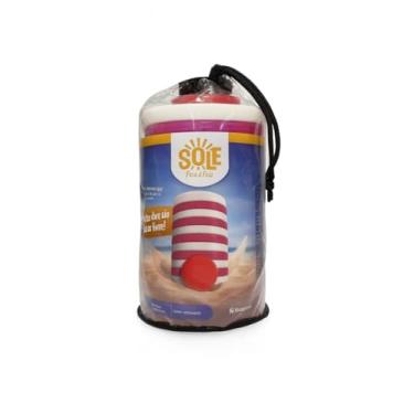 Imagem de Jogo de Bocha de Praia Tejo Sole (Rosa e Branco)