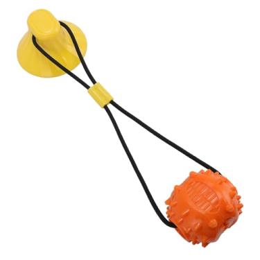 Imagem de Zerodis Brinquedo Com Ventosa para Cães Produtos para Animais de Estimação Cães Brinquedos para para Com Design Interativo Melhora a Saúde Dos Dentes e a Atividade Física para Animais de Estimação