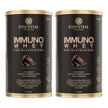 Imagem de Kit 2X: Immuno Whey Pro-Glutathione Cacao Essential Nutrition 465g