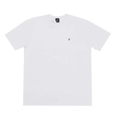 Imagem de Camiseta Volcom Stone Blanks - Branco-Masculino