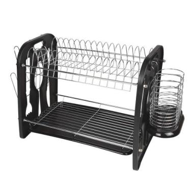 Imagem de Escorredor de Louças 16 Pratos 2 Andares Linha Maggiore Mor