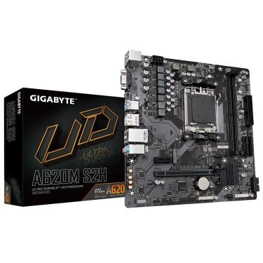 Imagem de Placa Mãe Gigabyte A620M S2H AM5 A620 mATX DDR5
