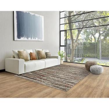 Imagem de Tapete para Sala Herat Capri 54002 Bege-vermelho 2,50x3,00m - São Carlos