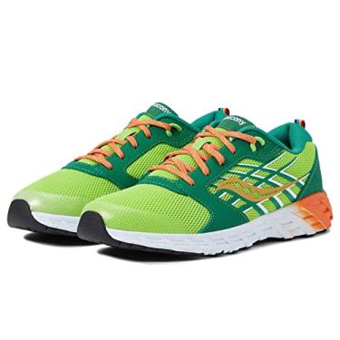 Imagem de Saucony Tênis infantil unissex Wind 2.0, Verde/laranja, 10.5 Big Kid