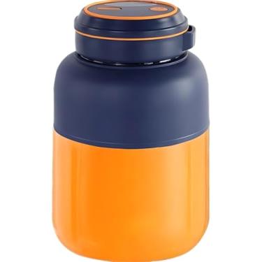 Imagem de LUMINFLY Oothies, Shakes, and Juices Ótimo, plástico seguro para alimentos, recarregável via U, leve, liquidificador portátil compacto, copo de suco sem fio 1300 ml/44 Fl Oz, para atividades ao ar
