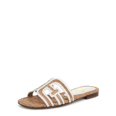 Imagem de Sam Edelman Sandália feminina Bay Flat, Multi cortiça natural, 37