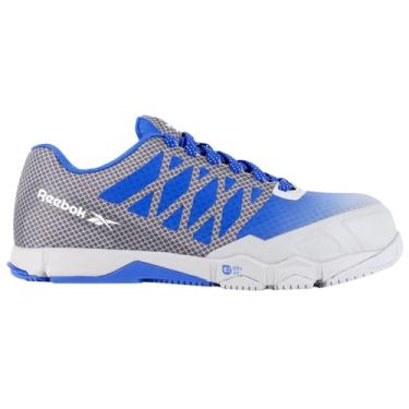 Imagem de Reebok Tênis feminino Rb175 Speed Tr Work Construction Rosa, Azul, 9 Wide