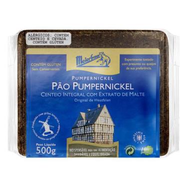 Imagem de Pão de Centeio Integral Pumpernickel Com Extrato de Malte Meierbaer 50