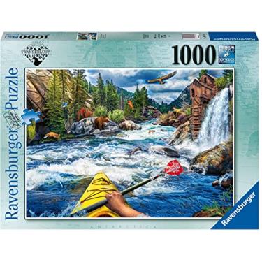 Imagem de Ravensburger Puzzle 2D 1000 elementów: Spływ White Water, Stary design