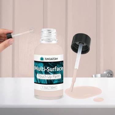 Imagem de Jungarian Tinta de retoque branca, caneta de tinta de retoque multisuperfície para gabinete, móveis, parede, porcelana, capa de pintura de eletrodomésticos semi brilhante, tinta interna e externa, 30