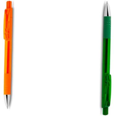 Imagem de Bobbie Goody Caneta Artística com Ponta Dupla, Múltiplas Cores, Material Plástico, 81 Unidades, Para Colorir, Ambidestro, Corpo Cilíndrico, A Partir De 3 Anos (Laranja e verde)