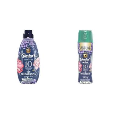 Imagem de Comfort Kit Bridgerton, Amaciante 1L com Boom Cristais de Perfume 275g