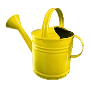 Imagem de Gotejador para plantas Regador para Jardim Plantas Horta Decorações Metal 3L(AMARELO)