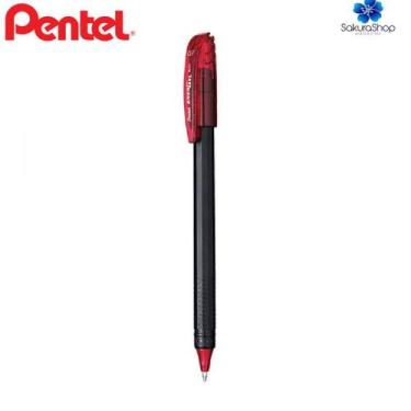 Imagem de Caneta Gel EnerGel Makkuro PENTEL 0.7 mm, Vermelho