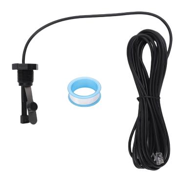 Imagem de Jiawu Interruptor de Fluxo, Sensor de Fluxo de Piscina Com Cabo de 15 Pés Com Rosca DN15 G1/2, Compatível Com Sistemas de Sal e Cloro para Piscinas