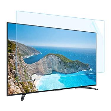 Imagem de Protetor de tela antiluz azul para TV, película de filtro universal antiarranhões e poeira de 43-75 polegadas, alivia a tensão ocular, superfície fosca reduz o brilho, sem bolhas / 60 pol. 1327 x 749