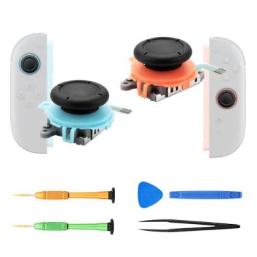 Imagem de RGEEK Substituição de joystick compatível com controle Switch 2, kit de ferramentas de reparo de joysticks para acessório Switch 2