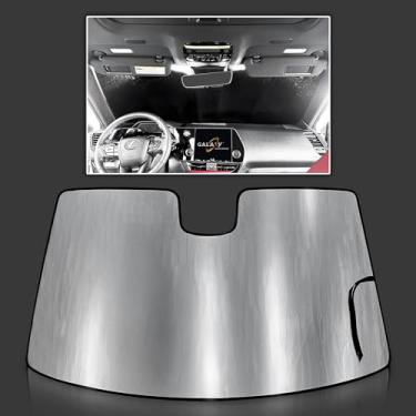 Imagem de GalaxyAutoShield Para-brisa de ajuste personalizado para Lexus NX Crossover 2022, Para-sol com janela isolada, acessórios de privacidade bloqueador de proteção UV refletor - Feito nos EUA