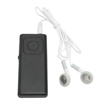 Imagem de Akozon Leitor de MP3 Portátil Com Suporte de Som Sem Perdas, Memória Expansível de 64G, Bateria de Longa Duração, Mini Leitor de Música para Estudo, Trabalho e Relaxamento (Preto)