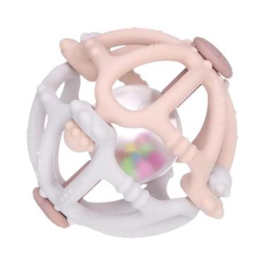 Imagem de Chocalho Sensorial De Silicone Para Bebês Recém-Nascidos, Brinquedo Mo